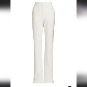 D5. NWOT Derek Lam 10 Crosby Tesse Snap-Leg Flared Pants Size 0